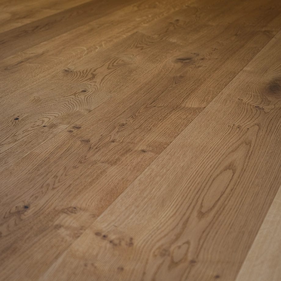 Reste Rampe - Eiche Landhausdiele, geölt natur 3-Schicht Parkett, gewellt - Image 5