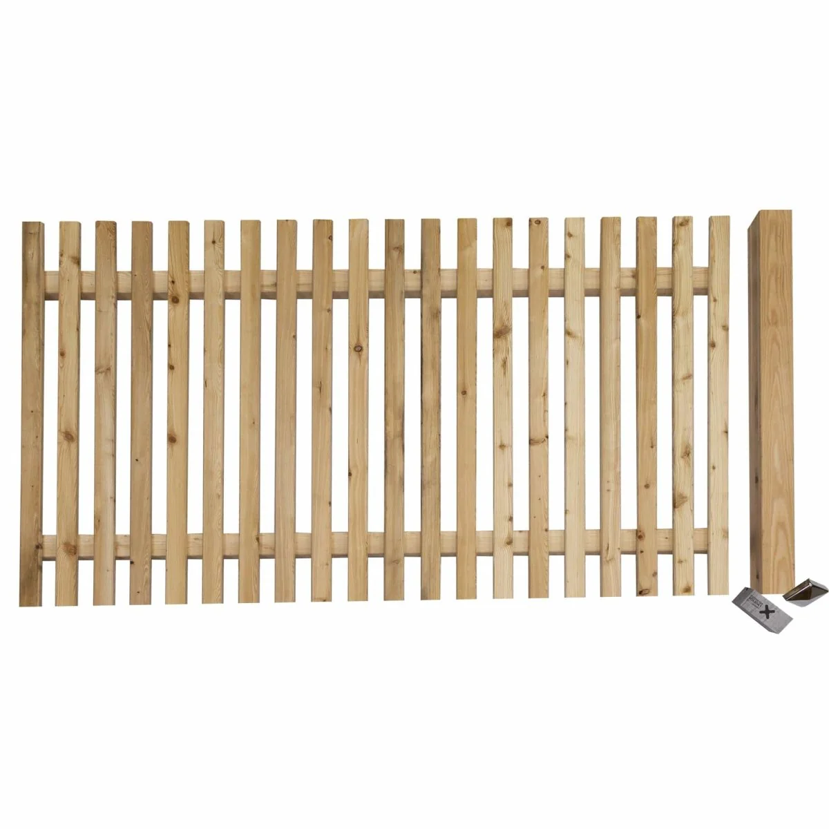 Gartenzaun Lärche Bleckwand - Image 4