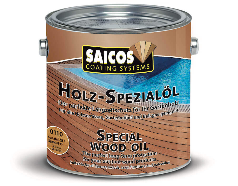 Saicos Holz-Spezialöle für Terrasse 2,50 Liter